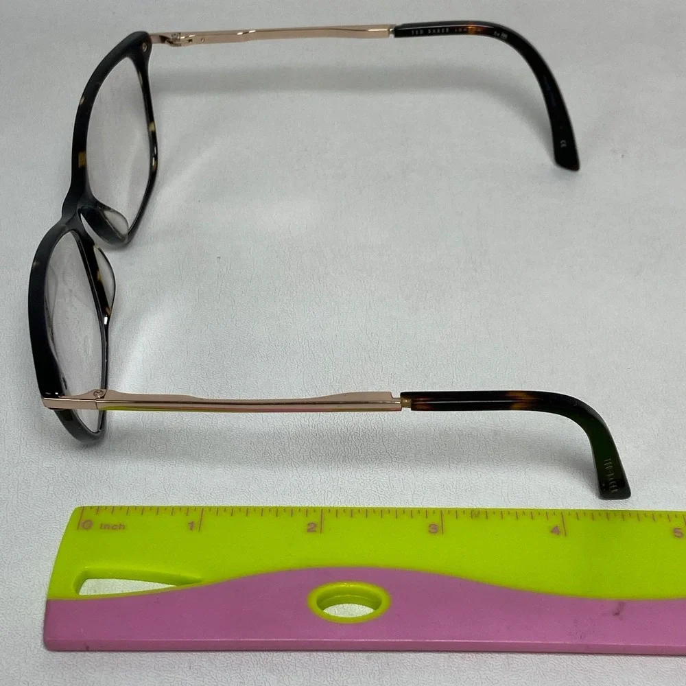 Ted Baker Eyeglasses Frames B750 Brown Tortoise Gold 54-16-135 Designer B:38 - Picture 9 of 11
